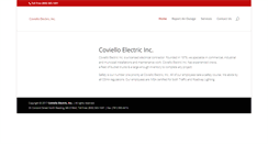 Desktop Screenshot of covielloelectricinc.com