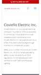 Mobile Screenshot of covielloelectricinc.com